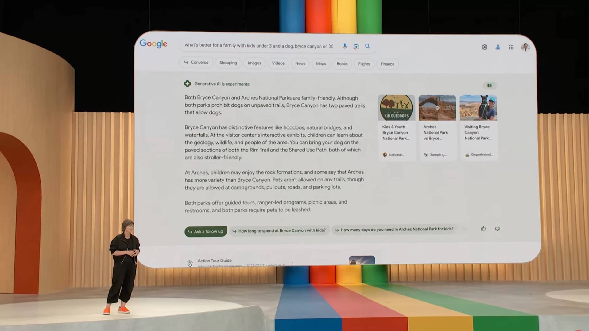 google announces ai generated search